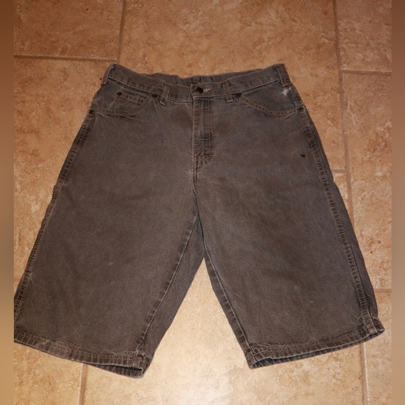 Dickies Loose Fit Cargo Jean Shorts SIZE 32 loose fit - Picture 2 of 4